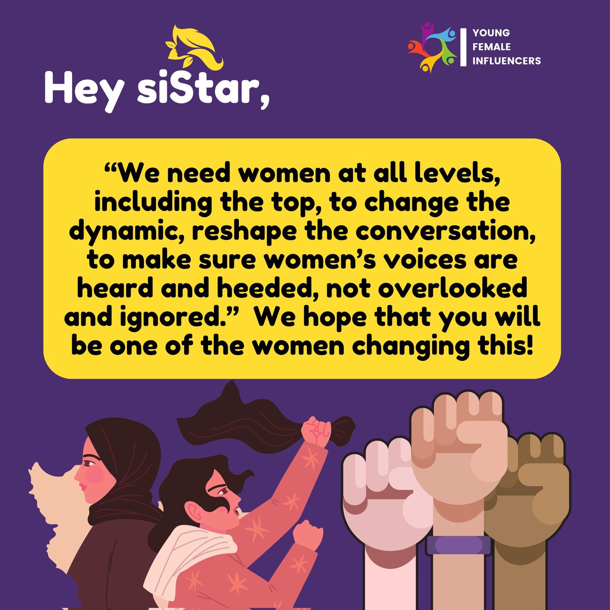 💼'We need women at all levels, including the top, to change the dynamic, reshape the conversation, to make sure women’s voices are heard and heeded, not overlooked and ignored.' – Sheryl Sandberg 💪 #women #MondayMotivation #Girls #Leadership