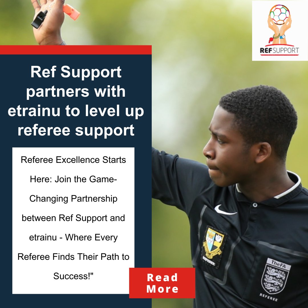 Janie Frampton OBE (@jframptonobe) on Twitter photo Exciting news! <a href="/reffsupportuk/">refsupportuk</a> and etrainu have partnered up to revolutionize referee training. Join the #RefereeTraining #GameChanger movement now at refsupport.learn-usa.etrainu.com! Exciting news! <a href="/reffsupportuk/">refsupportuk</a> and etrainu have partnered up to revolutionize referee training. Join the #RefereeTraining #GameChanger movement now at refsupport.learn-usa.etrainu.com!