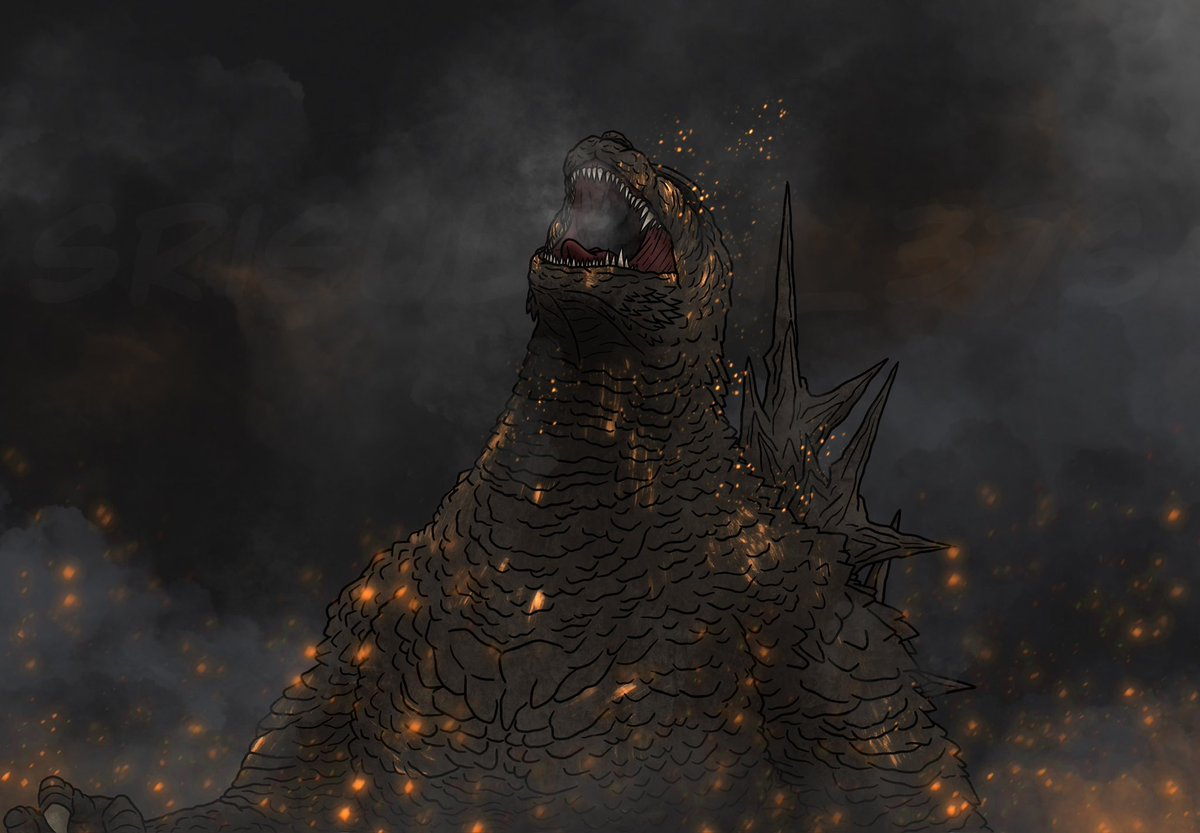 Burned and Scarred

#Godzilla #ゴジラ #GodzillaMinusOne #Fanart #Kaiju #procreate #procreateart #digitalart #digitalillustration
