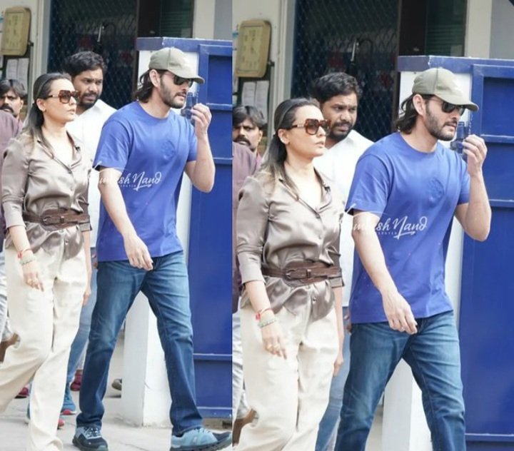 Superstar @urstrulyMahesh Casted His Vote.