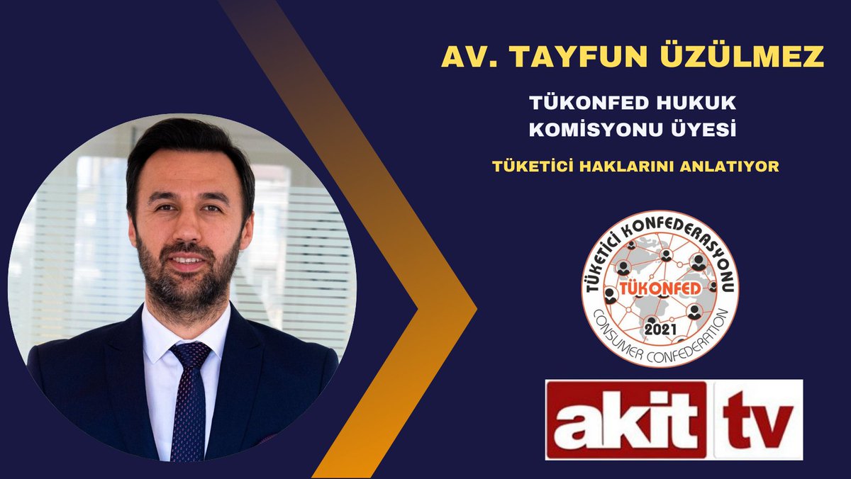 Tukonfed Hukuk Komisyonu Üyesi Avukat Tayfun Üzülmez, marketlerde gramaj oyunları konusunda @akittv kanalı ana haberleri için açıklamalarda bulundu. @aydinagaoglu @avibrahimgullu