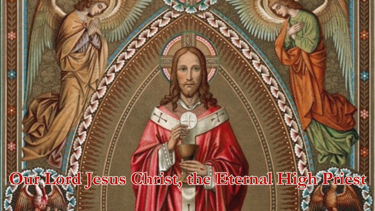 Today is the feast of Our Lord Jesus Christ, the Eternal High Priest!

#christianity #catholicism #salesians #faith #religion #prayers #prayforus