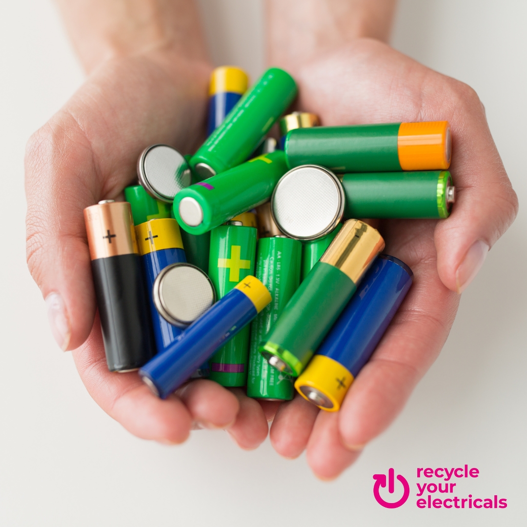 Batteries are one of the main culprits for fires across our waste transfer sites—they should never be thrown away. Drop off your old batteries at your local battery recycling point, which can be found at: bit.ly/3KckYH0 #RecycleYourElectricals @recycleelectric