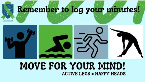 This week is Mental Health Awareness Week. The theme for this year is 'Movement: Moving more for our mental health'. Pupils are joining in by having some healthy competition between forms to see how many minutes of movement they can do. #MentalHealth #Exercise #MovingMore