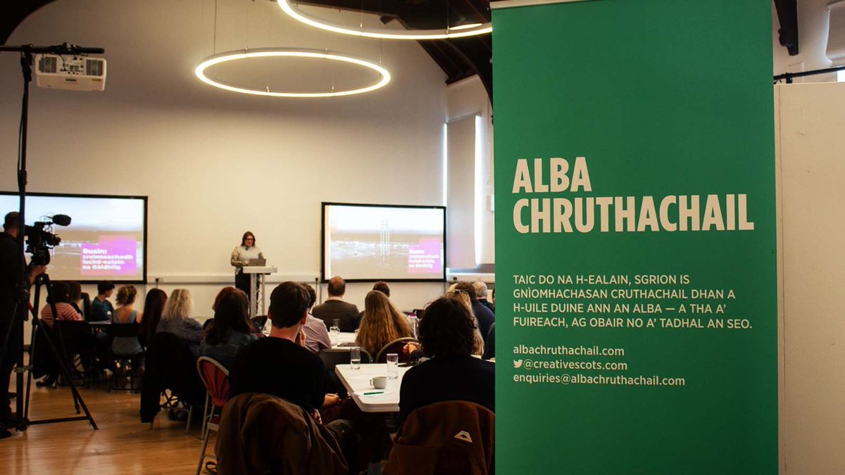 @BragarArnol ’S e a tha anns an tachartas seo cothrom do luchd-ealain agus luchd-leasachaidh an lùib nan ealain Gàidhlig cruinneachadh agus bruidhinn mun obair coimhearsnachd a tha a’ dol air feadh Alba an-diugh opportunities.creativescotland.com/opportunity/in…