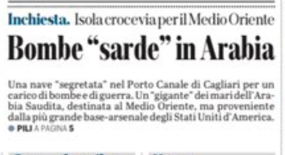 C6Graziella's tweet photo. E APRIAMOLA E CON UNA BELLA NOTIZIA QUESTA GIORNATA😤🤨😤😤
MA QUANDO CE LA RIPRENDIAMO L'ISOLA E CI DUS BOGAUS A SON'E CORRU TOTTUS? PALE, ESERCITAZIONI IN MEZZA SARDEGNA, RIFIUTI PERICOLOSI, SCEMPIO DEL TERRITORIO E NON AGGIUNGO GLI ALTRI PROBLEMI CRONICI #AFORAS😤😤
#STOPRWM https://t.co/vwaYlDuGqg