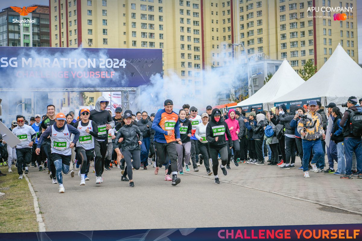 Жил бүр зохион байгуулдаг "SG MARATHON-2024" амжилттай боллоо.Тэмцээнд багийн, ганцаарчилсан, хагас марафоны төрөлд 19 охин компанийн 470 гаруй ажилтан оролцов. Ийнхүү эв нэгдэл, тэсвэр тэвчээрийн бэлэгдэл марафонд орж  өөрийгөө ялан дийлсэн Та бүхэндээ баяр хүргэе! #SG_marathon