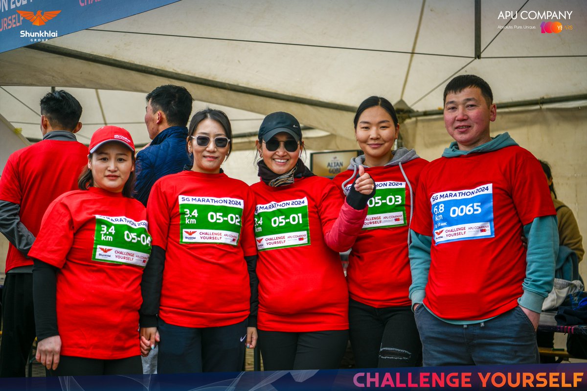 ShunkhlaiGroup's tweet photo. Жил бүр зохион байгуулдаг "SG MARATHON-2024" амжилттай боллоо.Тэмцээнд багийн, ганцаарчилсан, хагас марафоны төрөлд 19 охин компанийн 470 гаруй ажилтан оролцов. Ийнхүү эв нэгдэл, тэсвэр тэвчээрийн бэлэгдэл марафонд орж  өөрийгөө ялан дийлсэн Та бүхэндээ баяр хүргэе! #SG_marathon https://t.co/7GKk2Hotyn