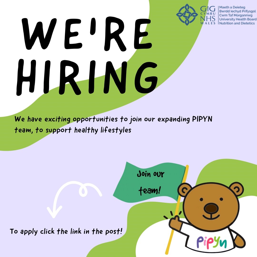 Todays the closing date to apply for a position within our PIPYN team, rolling out services in Rhondda and Taf Ely ! #PIPYN #HappyHealthyFamilies #NHSJobs jobs.nhs.uk/candidate/joba… jobs.nhs.uk/candidate/joba…