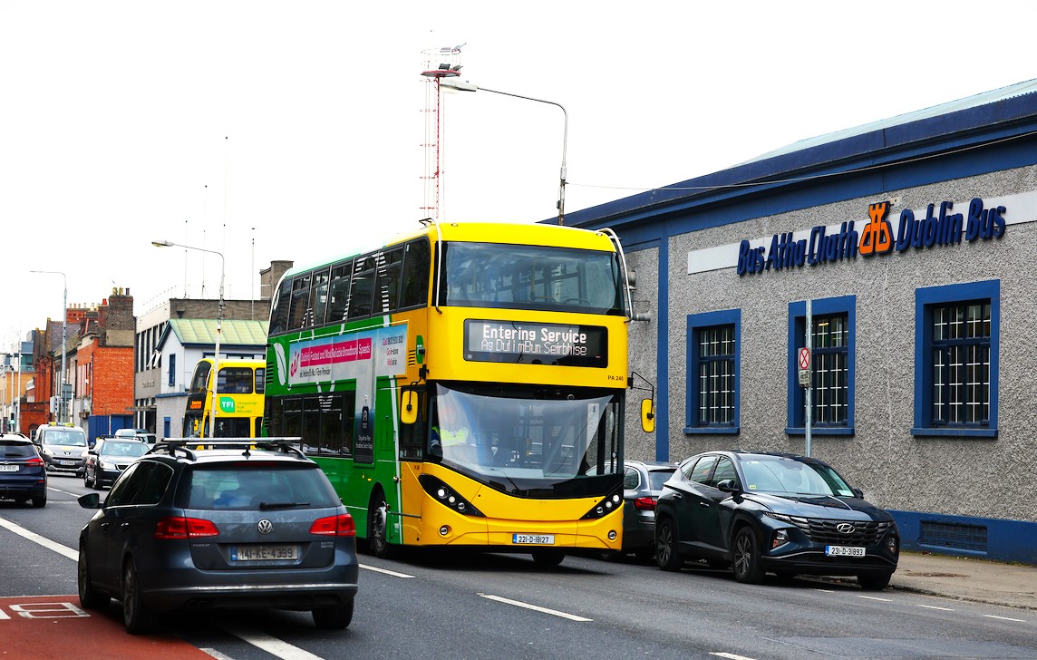 Did you know our Conyngham Road Depot commenced operations in 1881 as a tram depot and transitioned to a bus depot in 1932? If you have old photos of the depot or trams outside it from back in the day, we would love to see them.

#Heritage #DublinPhotography #Tranport #Archives