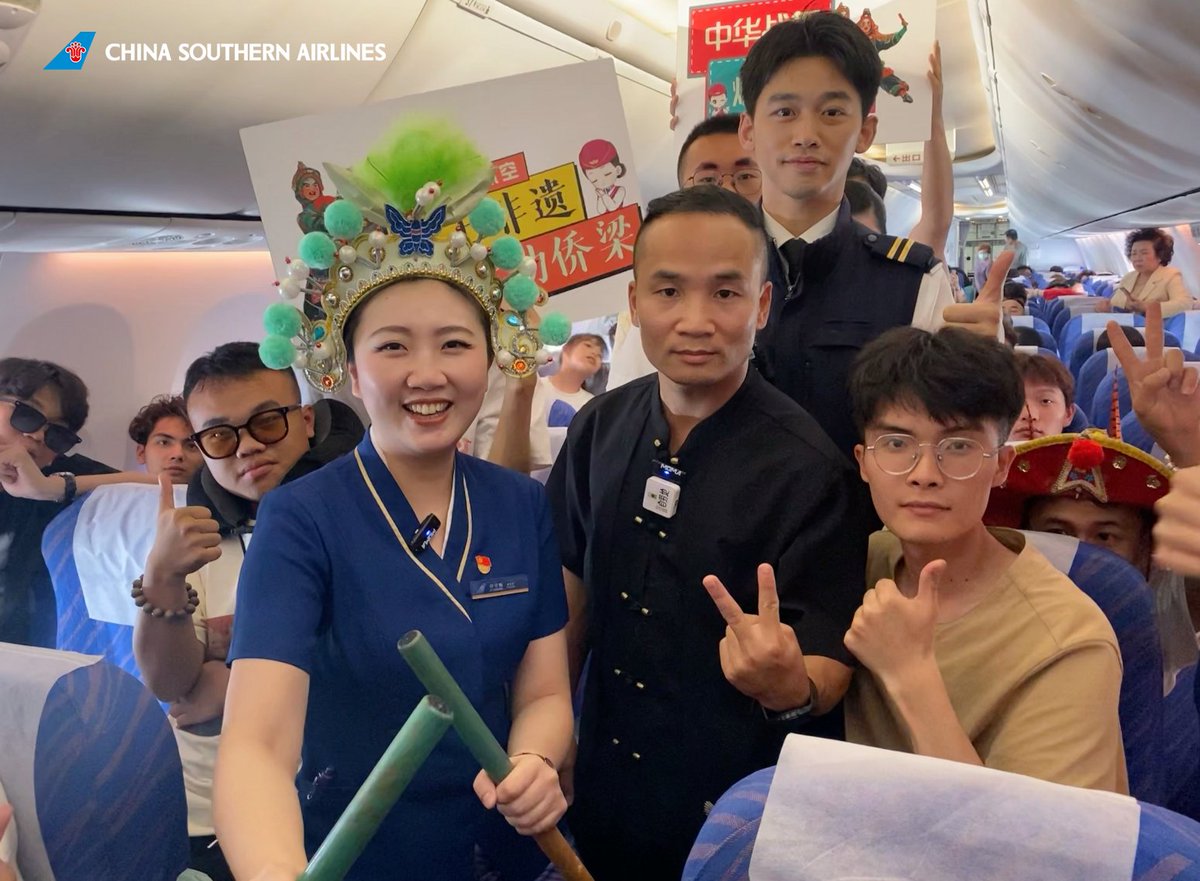 On May 4th, we celebrated Chinese culture on our special themed flight from Bangkok with more than 140 passengers from around the world. #FlyWithCSAir #ChineseCulture #ImpressionofCSAir #CSAir