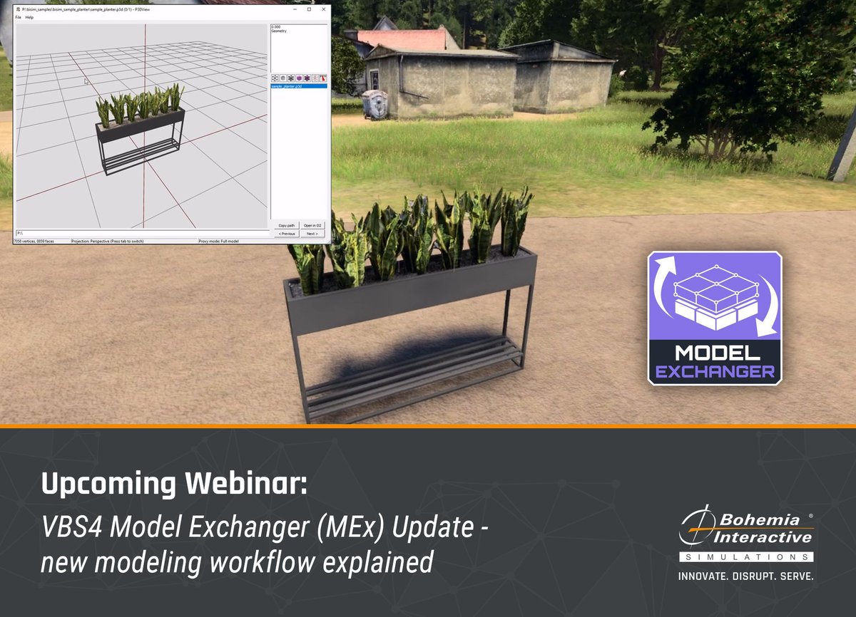 Join us for this week’s VBS webinar!  Register for your timezone: 
Tues, May 14 at 1:00 pm EST-AMERICAS buff.ly/4bbXKhE 
Thurs, May 16 at 2:30 pm CET-EMEA buff.ly/4bf1f74 

#VBS3 #VBS4 #WebinarSeries