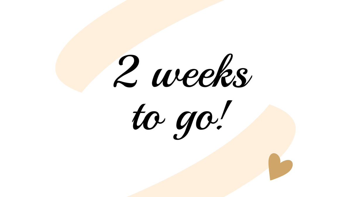 Two weeks to go until my 10th business birthday!