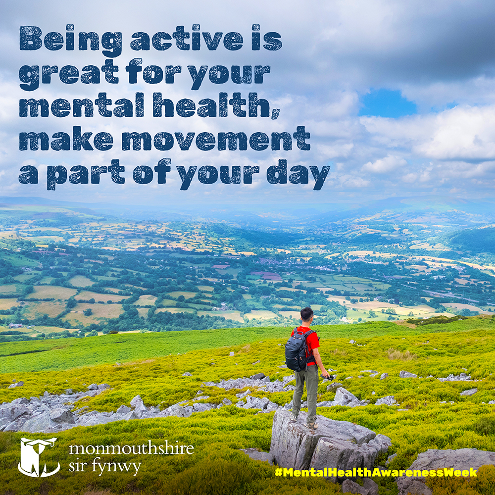 It’s #MentalHealthAwarenessWeek – Take some time to venture out in the beauty of Monmouthshire 🌳🌲🌤️ #walking #goodhealth #movement