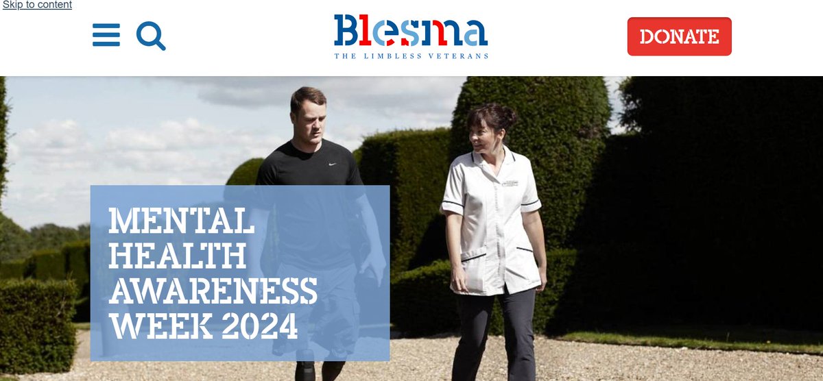 BLESMA assists limbless veterans, whilst also focussing on mental health for military personnel. In 22-23, 1 in 8 UK Armed Forces sought mental health care, with 1 in 45 consulting a specialist. Female personnel sought help more frequently. ow.ly/PX6R50RalbI