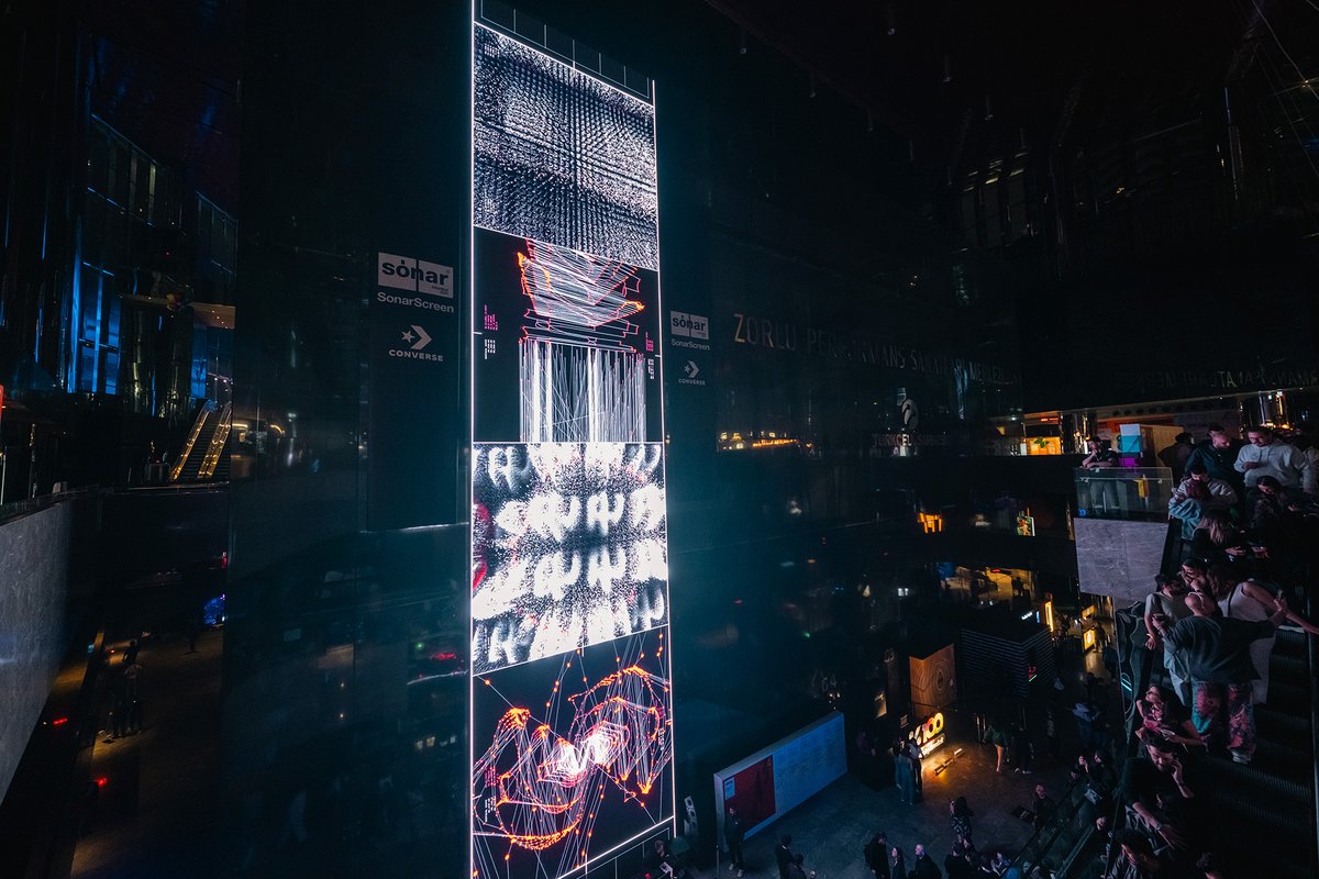 andreaslutzz's tweet photo. Abstract Language Model (Sync) at @SonarIstanbul 

Sónar Istanbul
Sónar+D: Music, creativity &amp; technology
April 26 — 28, 2024
Istanbul / Turkey

Image credits: Mete Kaan Özdilek, Sonar Istanbul, Zorlu PSM https://t.co/EvUx1FqOAg