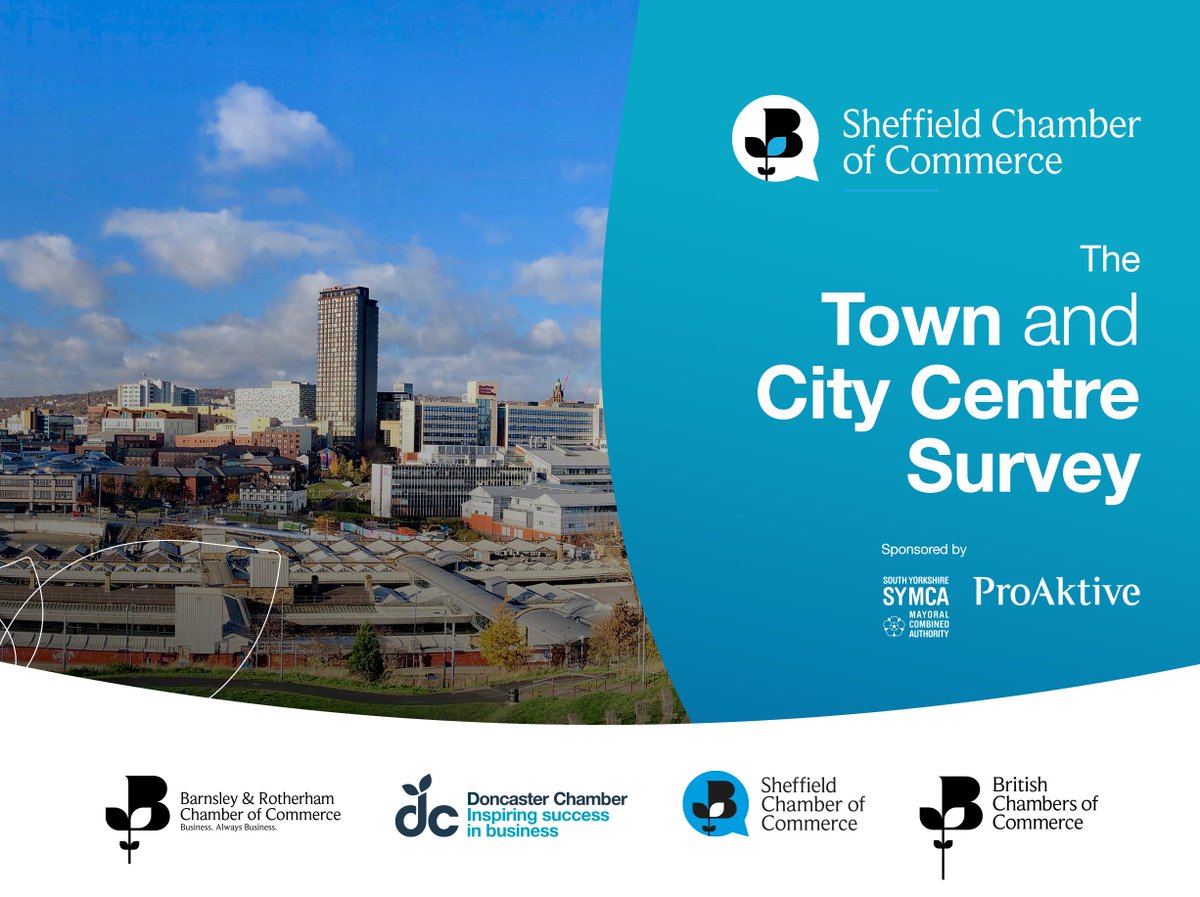 🗣️Have your say on Sheffield!

The Town and City Centre Survey is now live! 

Fill it in here 👉 bit.ly/4ae2VfM

This is the next quarterly survey for the year, and this is your chance to share your views on the city.