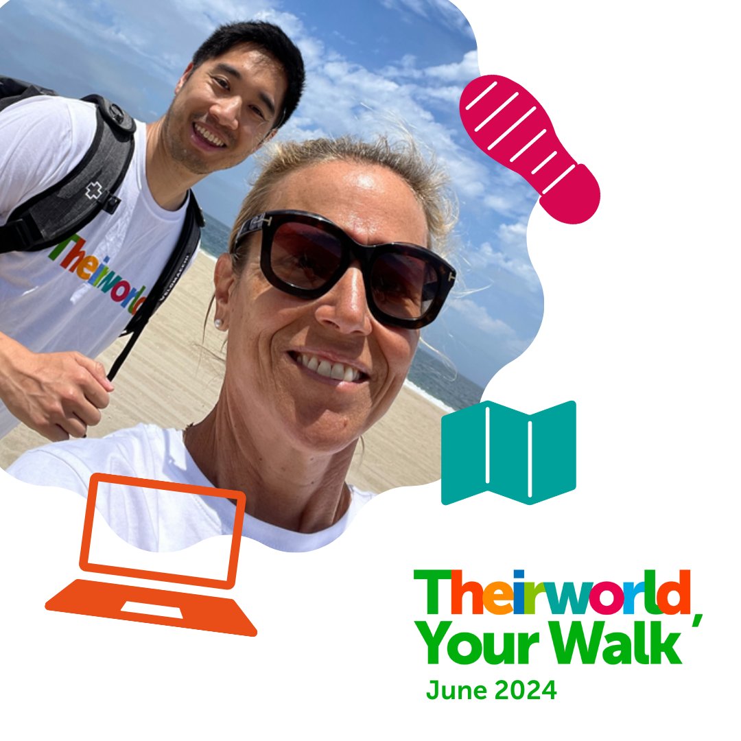There's just over 2 weeks until Theirworld, #YourWalk begins... Want to get involved? Pick one of these challenges: ⭐ Walk the 'Thrilling 300k' ⭐ Walk the 'Magic Million' as part of a team - with friends, family, your school or workplace Sign up now: ow.ly/6nYg50RAaKX
