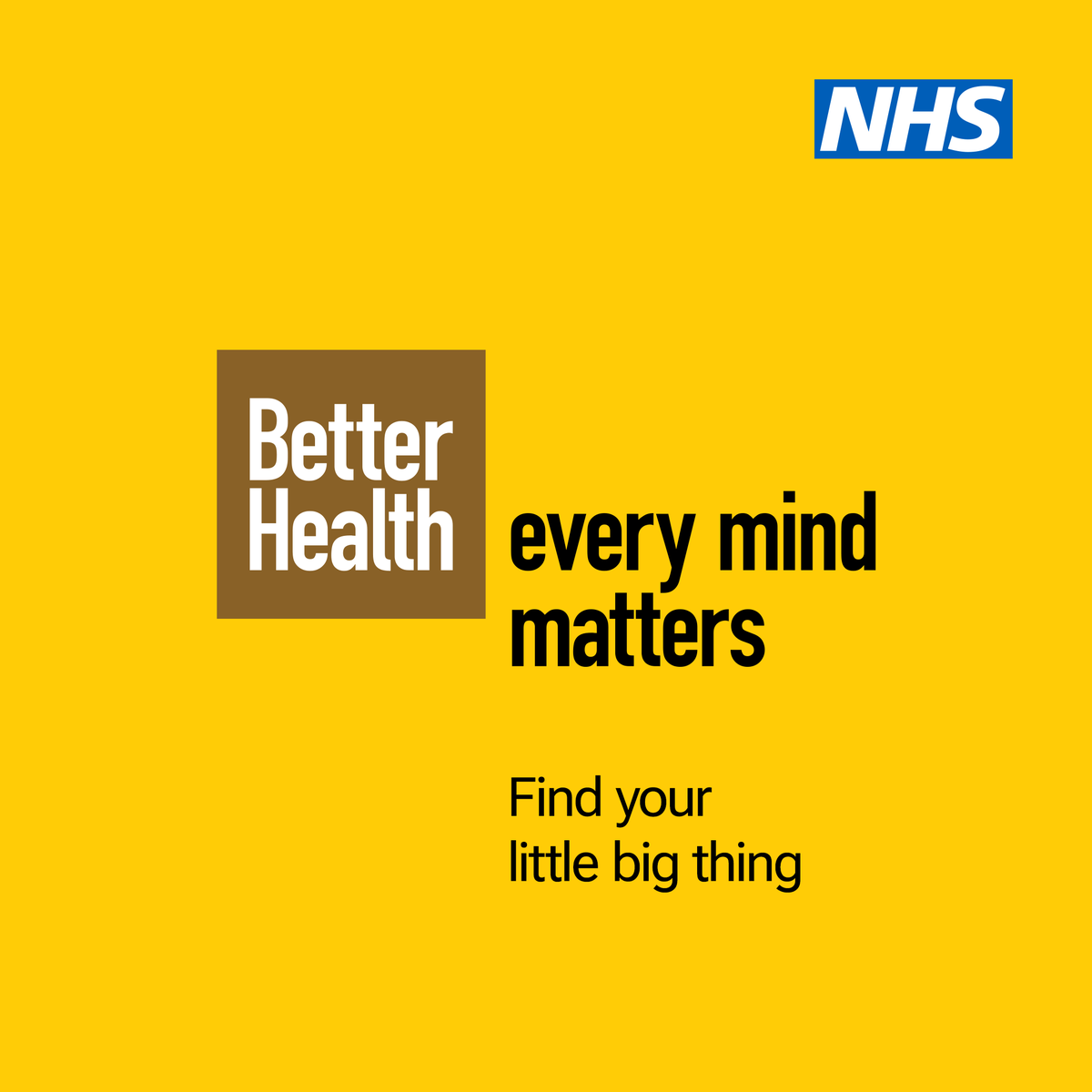 For better mental health find your little big thing at Every Mind Matters nhs.uk/every-mind-mat… #MentalHealthAwarenessWeek #MomentsForMovement