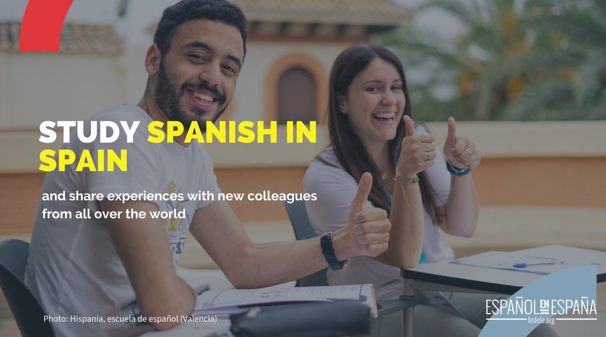 Coming to study Spanish in Spain with @federacionele is the best decision to immerse yourself in the language, culture, and live an unforgettable experience! 📚 Learn and enjoy to the fullest. We await you with open arms! 👉 bit.ly/4bE2YDi #YouDeserveSpain #Visitspain