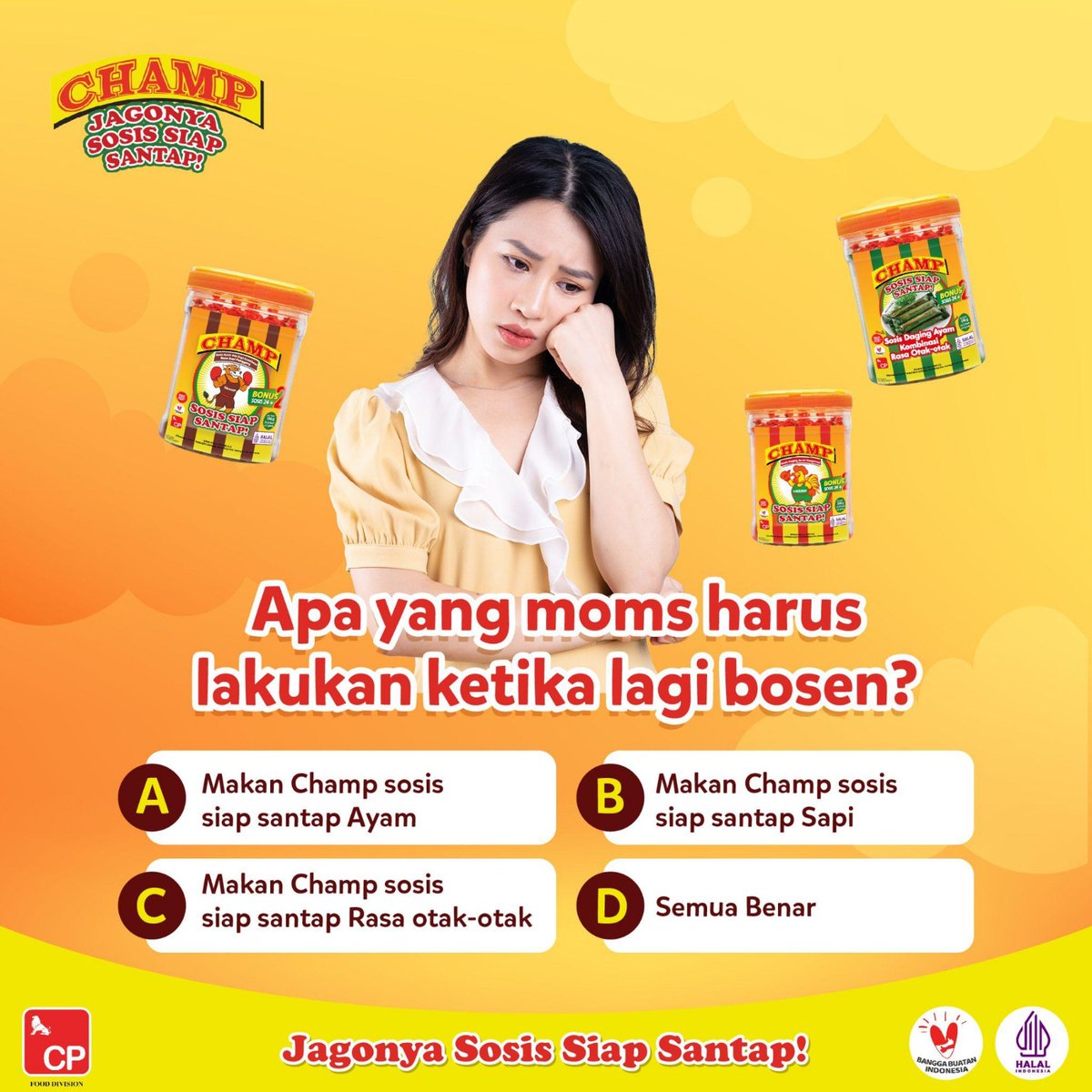 MirnaSari0's tweet photo. Udah jadi bestie sih, mau ngapain aja asalkan selalu ada CemilanMasaKini, bikin mood pasti happy

ChampSosisSiapSantap https://t.co/xwgkoGd0Ol