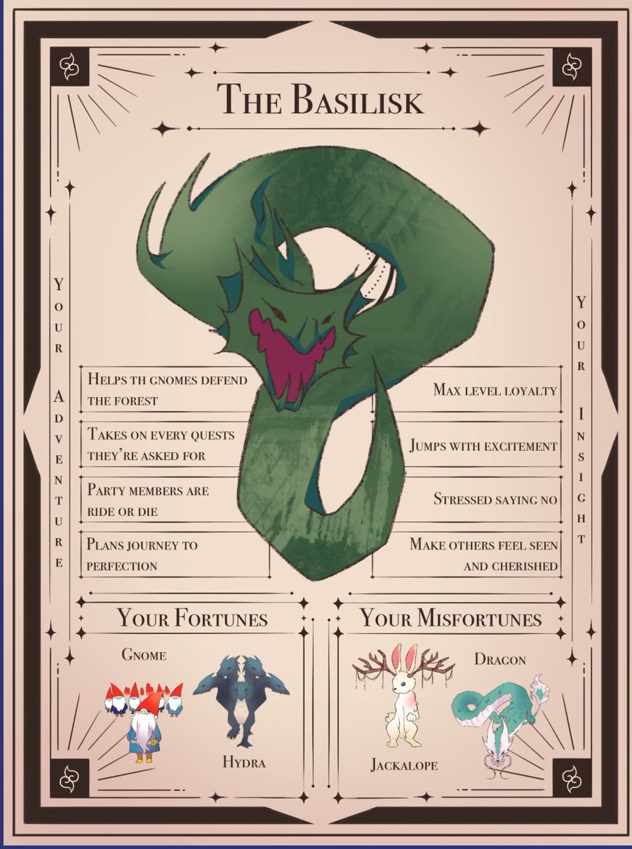 bogwitchbooks's tweet photo. What’s your mythical personality?

Sounds like me lol https://t.co/srS6lLHunW
