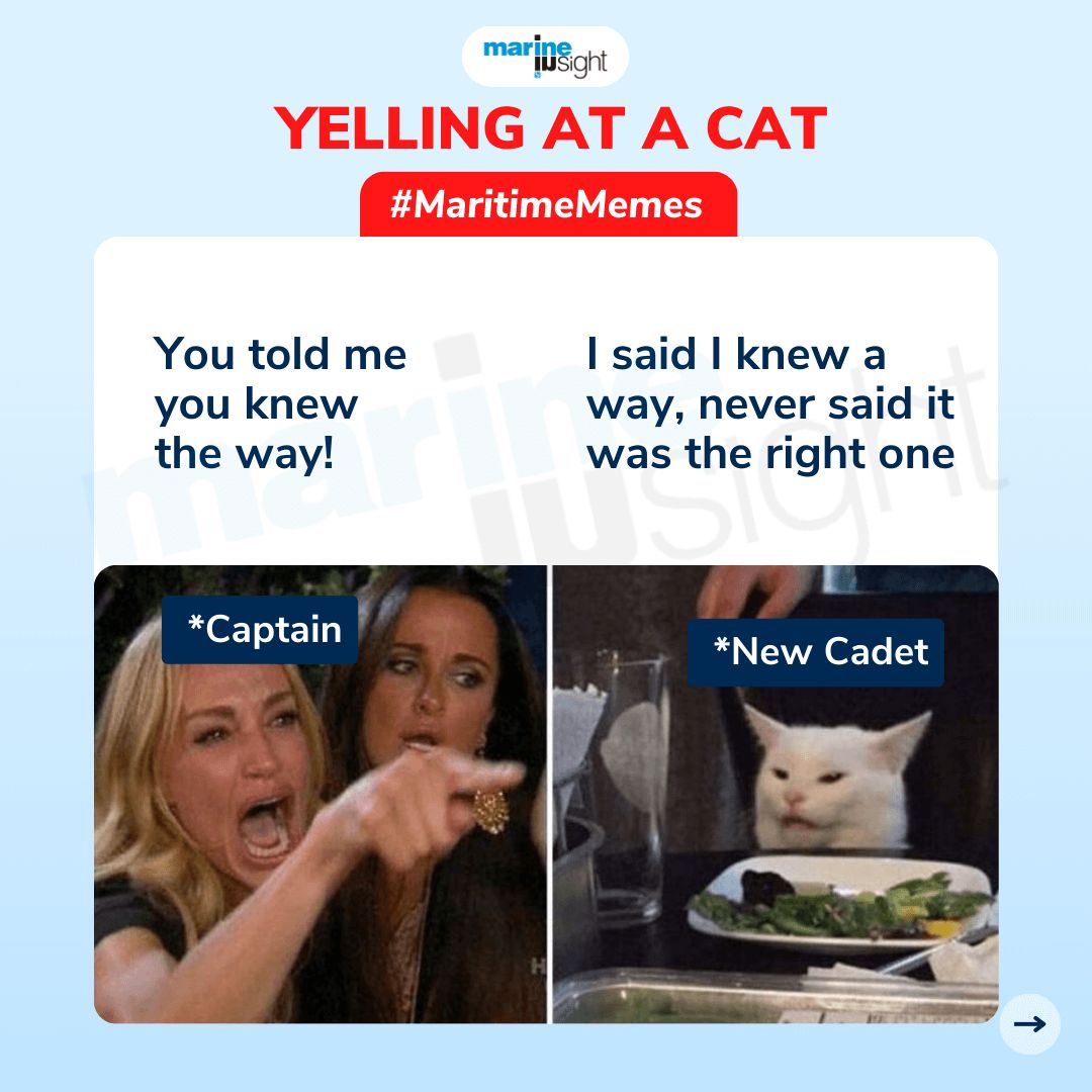 MarineInsight's tweet photo. 😆 Don't let Monday blues get you down!
⚓Share your relatable seafaring moments with us in the comments below.
🤖Any Maritime-related questions you have... Just Ask #MarineGPT
🔗https://t.co/XZsW6bkE3i
#MondayMeme #MaritimeMeme #SeafarerLife #seafarers #seafarer #deckhand https://t.co/9p4NBwcbAA