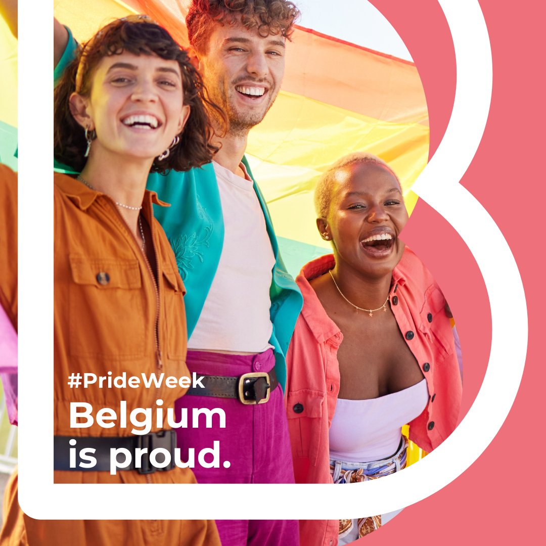 🌈 With 20+ years of same-sex marriage & ranking 2nd in the ILGA-Europe Rainbow Index, Belgium is proud of its equal rights' track record. 💪 Never taking this progress for granted, we continue to strive for an ever more inclusive society. 📢 Join us, in celebrating #PrideWeek!