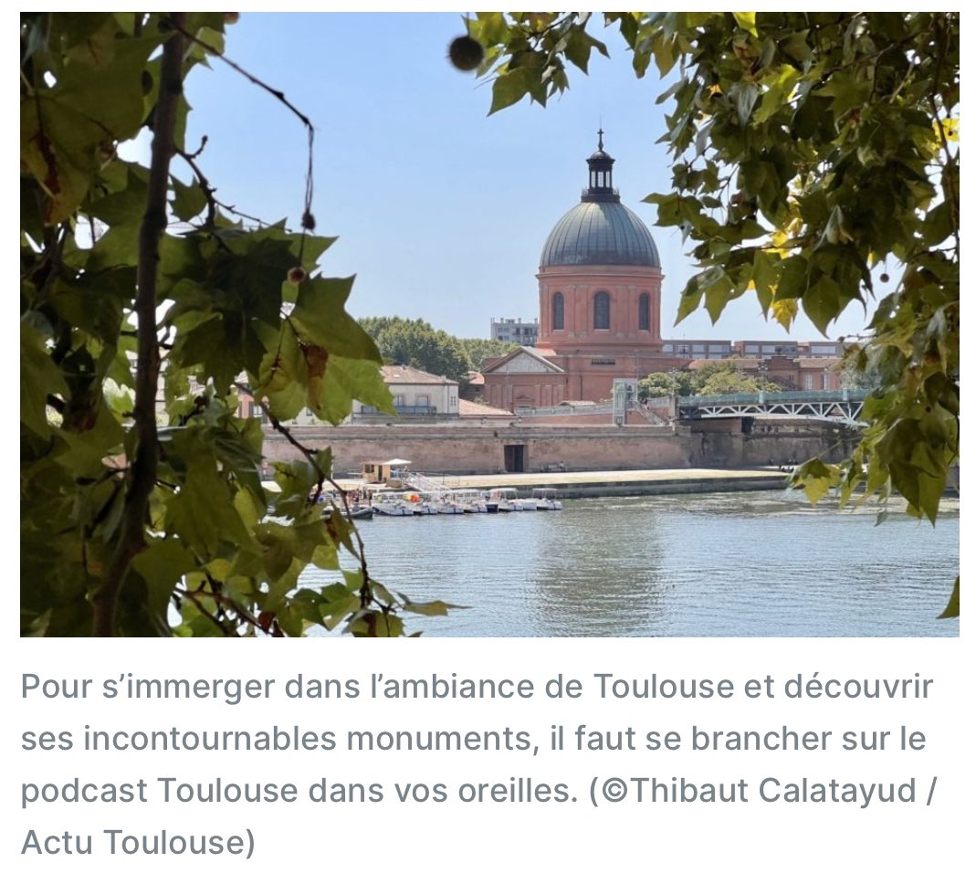Pour découvrir Toulouse, son #histoire, ses #monuments et les Toulousains qui font la ville, l'office du Tourisme de #Toulouse lance son #poscast en 5 épisodes… et on y parle du #MIN… À écouter 👉toulouse-tourisme.com/a-voir-a-faire…