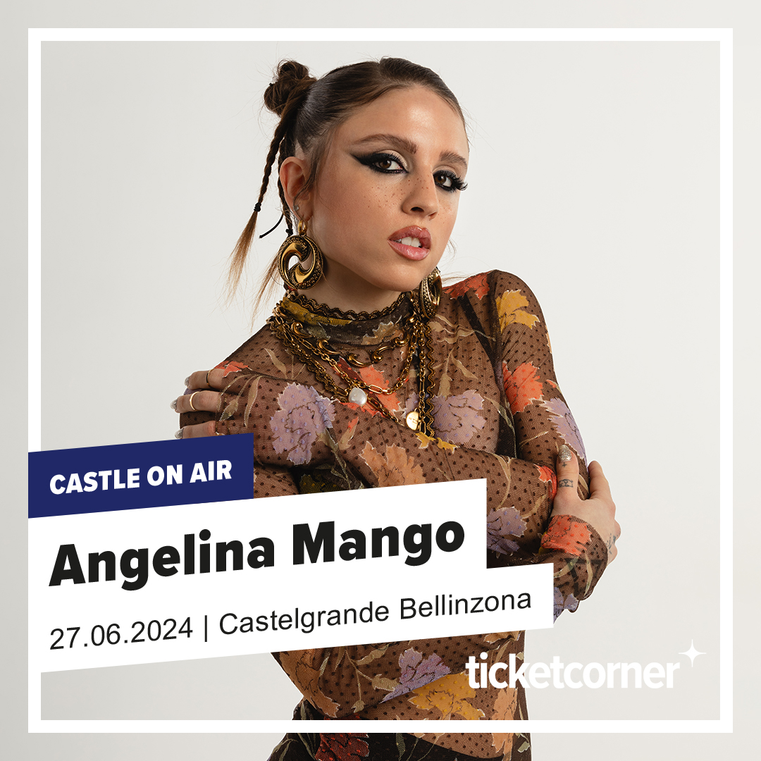 Angelina Mango + Castle On Air - Festival = eine Nacht voller Musik und Magie. ✨🏰 Im Juni nimmt die italienische Popsängerin das Publikum mit auf eine musikalische Reise. 🎶 🎟️ Tickets findest du hier: brnw.ch/angelinamango2…