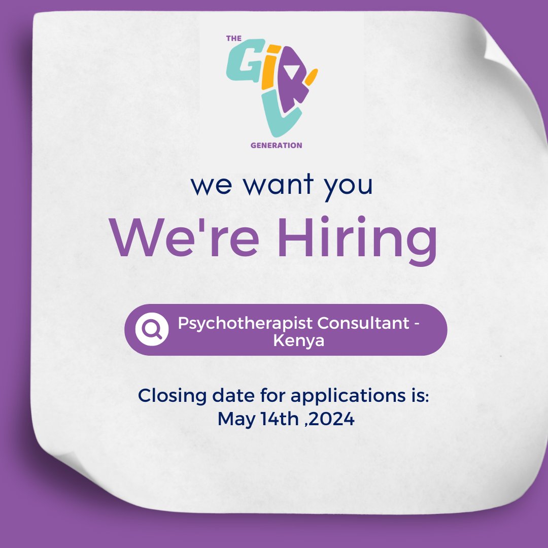 We are hiring! Are you the psychotherapist consultant we are looking for? Apply here : shorturl.at/dnrvV Application closing: 14th May, 24