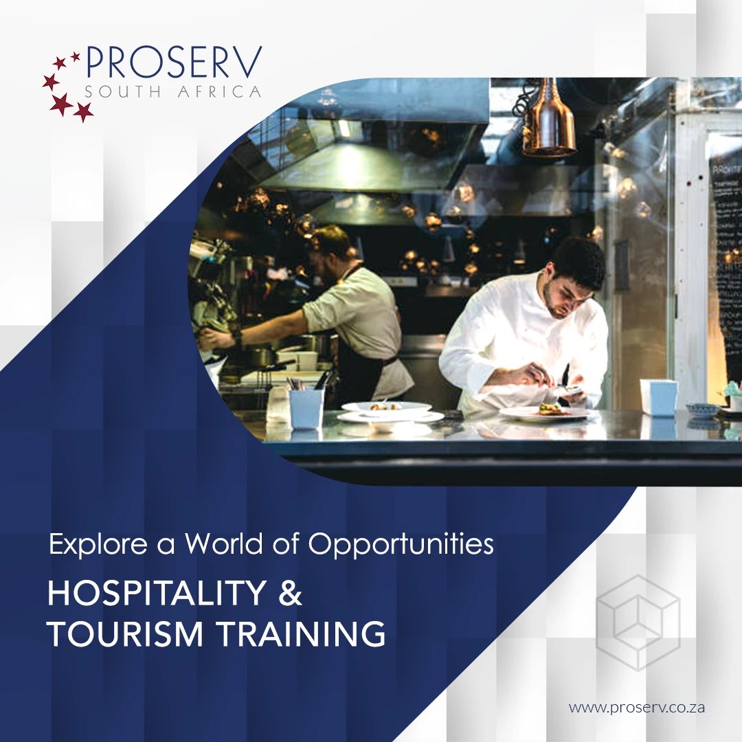 From #restaurant staff to #hotel managers, we offer accredited #qualifications and #SkillsProgrammes tailored to meet the diverse needs of an exciting sector. Unlock #opportunities now: proserv.co.za/hospitality-to…