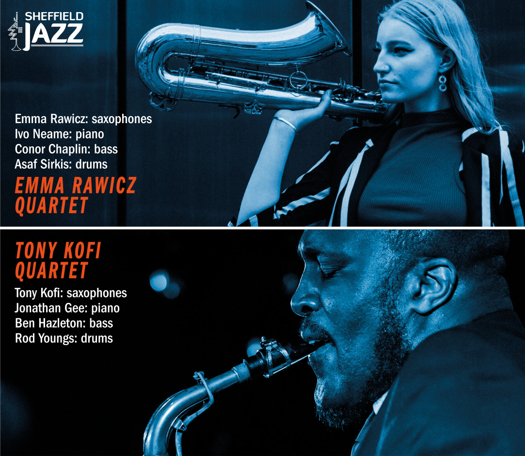 Sheffield Jazz (@jazzsheffield) on Twitter photo SHEFFIELD JAZZ 50TH ANNIVERSARY CONCERT
Sat May 18 7:15pm <a href="/crucibletheatre/">Crucible Theatre</a>
<a href="/ESzczerbo/">Emma Rawicz-Szczerbo</a> Quartet
feat <a href="/Ivoneame/">Ivo Neame</a> <a href="/conorchaplin/">Conor Chaplin</a> <a href="/asafsirkis/">Asaf Sirkis</a>
+
<a href="/TonyQuartet/">Tony Kofi Quartet</a>
feat <a href="/JonathanGeeTrio/">Jonathan Gee</a> #BenHazelton #RodYoungs
sheffieldtheatres.co.uk/book/instance/…
sheffieldjazz.org.uk/event/emma-raw… SHEFFIELD JAZZ 50TH ANNIVERSARY CONCERT
Sat May 18 7:15pm <a href="/crucibletheatre/">Crucible Theatre</a>
<a href="/ESzczerbo/">Emma Rawicz-Szczerbo</a> Quartet
feat <a href="/Ivoneame/">Ivo Neame</a> <a href="/conorchaplin/">Conor Chaplin</a> <a href="/asafsirkis/">Asaf Sirkis</a>
+
<a href="/TonyQuartet/">Tony Kofi Quartet</a>
feat <a href="/JonathanGeeTrio/">Jonathan Gee</a> #BenHazelton #RodYoungs
sheffieldtheatres.co.uk/book/instance/…
sheffieldjazz.org.uk/event/emma-raw…