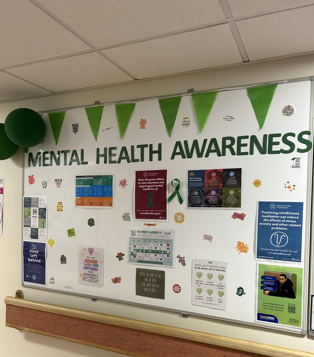 AMU (@amufghnca) on Twitter photo We are proud to be supporting <a href="/mentalhealth/">Mental Health Foundation</a> this #MentalHealthAwarenessWeek 13th-19th May 💚
#MentalHealthAwareness #momentsformovement We are proud to be supporting <a href="/mentalhealth/">Mental Health Foundation</a> this #MentalHealthAwarenessWeek 13th-19th May 💚
#MentalHealthAwareness #momentsformovement