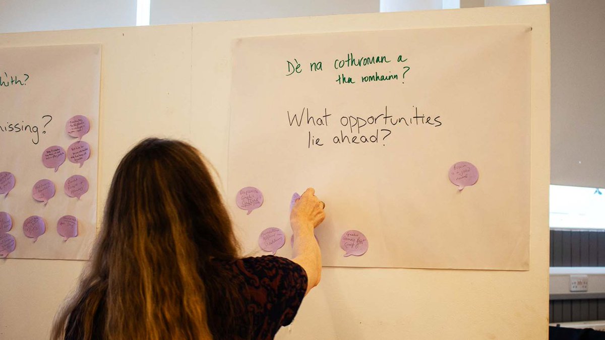 📣 Save the Date for Buain, a Gaelic arts gathering 

We’re celebrating Gaelic arts and culture by creating a space for Gaelic artists, practitioners and development workers to speak, listen and be heard in Gaelic. 

🗓️ 18 September 2024 
🗺️ <a href="/BragarArnol/">Grinneabhat</a>