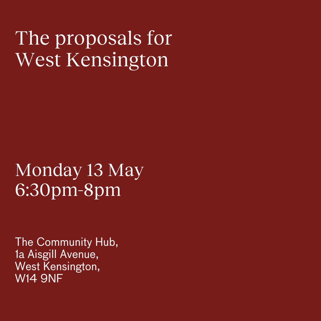 Join our workshop today from 6:30-8:30pm at our Community Hub. Everyone is welcome to attend this group discussion where you can share your views and ask questions about our masterplan. To RSVP, email: info@earlscourtdevoco.com #earlscourt #londonnews #consultation