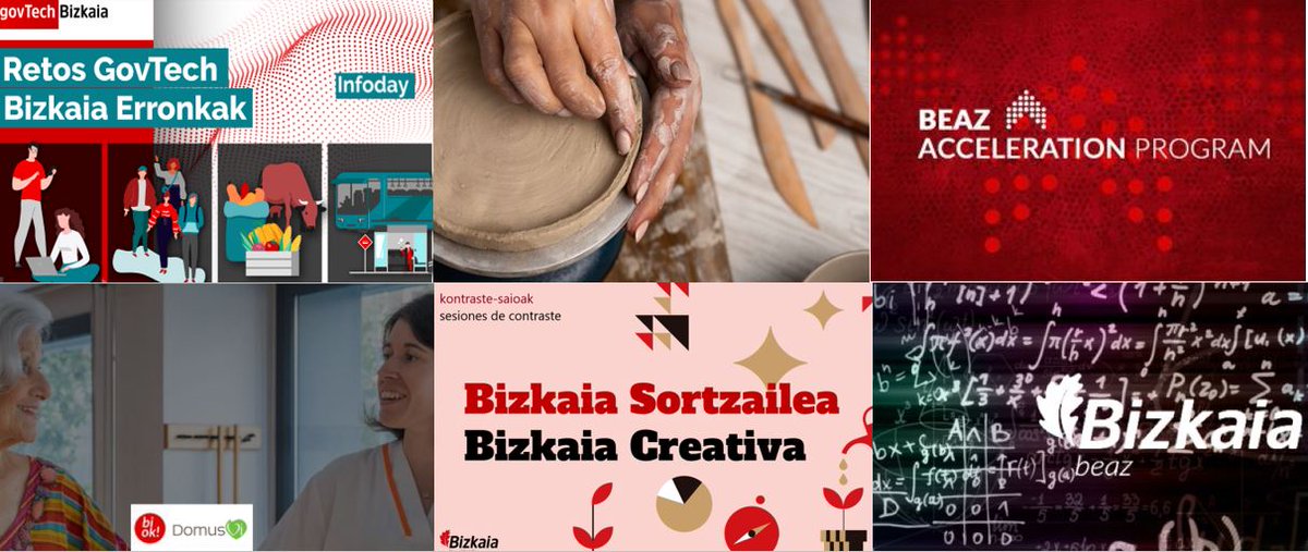 BizkaiaEmpresa's tweet photo. ❗️ En nuestra agenda #BeazBizkaia:

1️⃣3️⃣  Infoday #BIOK! #GovTechBizkaia
1️⃣5️⃣  #laguntzak2024 Artesanía 🔚
1️⃣5️⃣  #BeazAccelerationProgram 🔚
1️⃣6️⃣  #laguntzak2024 #BizkaiaCreativa 🗣️
1️⃣6️⃣  #infoday #BIOK! #DomusVi
1️⃣7️⃣  servicio #ModelizaciónMatemática🔚

https://t.co/bUHvqj9MAk https://t.co/4cMtMdHqwY