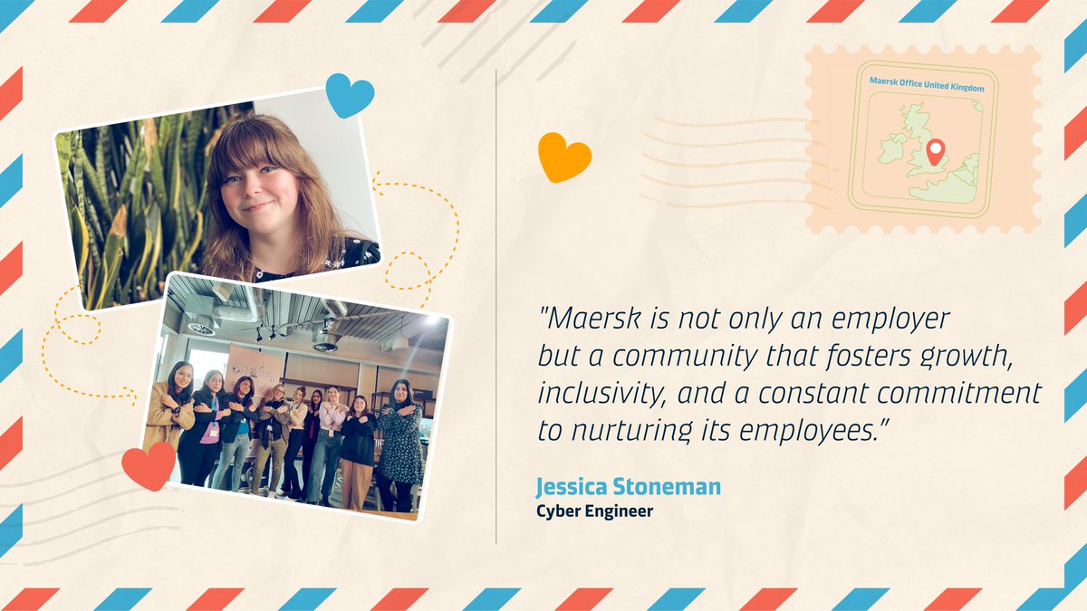 🌟📚Constant #learning drives success at #Maersk. Jessica's journey from apprentice to Cyber Engineer showcases the power of #growth. Empowered by initiatives like DEI and the Rise committee, she's reshaping her #techcareer.
Read Jessica's inspiring story: lnkd.in/dQKaMPZb