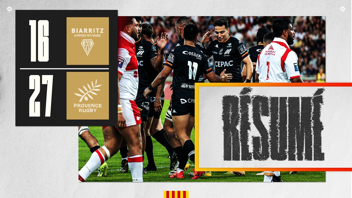 Pour la première fois de son histoire Provence Rugby s'impose à Aguilera en reprenant au passage la place de leader 🔝 Le résumé disponible ici 👉 linktw.in/glQhiE