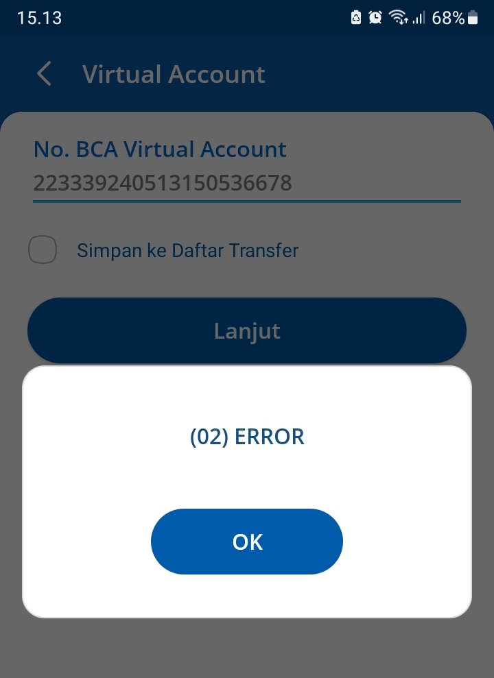 anas_achmad1's tweet photo. @GoodLifeBCA @HaloBCA #BCAerror https://t.co/twweysVht4