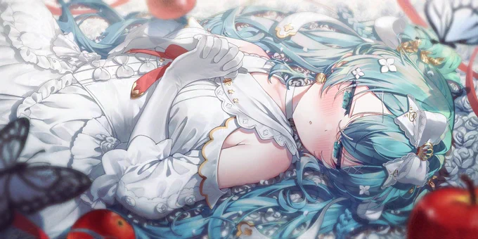 ⋱祈っても 王子様(きみ)は まだ来ない⋰ #初音ミク 