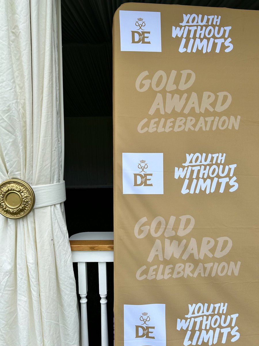 Back for day two 🎊 We're very excited to be back celebrating more incredible Gold Award holders today! Attending today's celebrations? Tag us in your posts 🙌