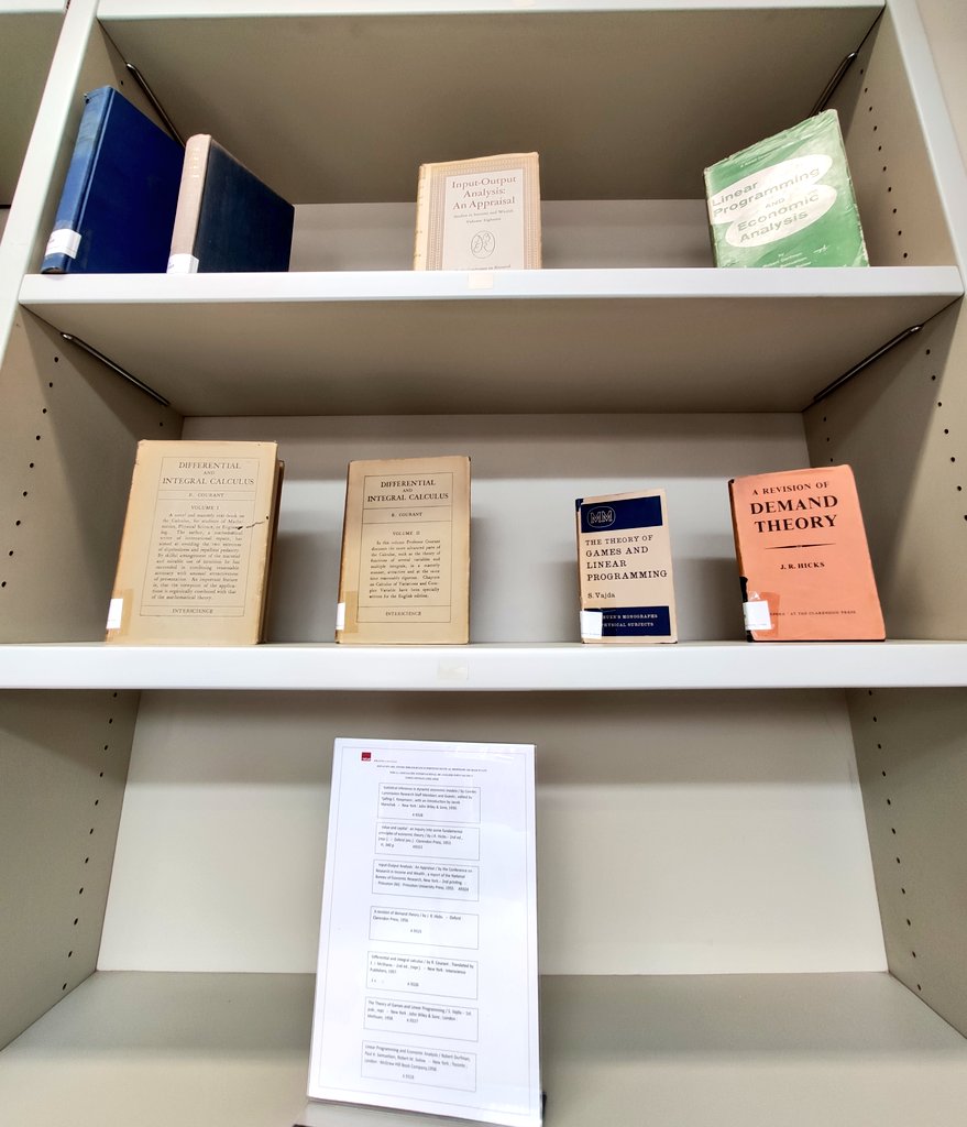 gear_uclm's tweet image. Biblioteca Graham Pyatt 📚
La Facultad de Ciencias Económicas y Empresariales (UCLM, Albacete) ha recibido el legado de la biblioteca personal del prof. Graham Pyatt, a través de la Asociación Internacional de Análisis Input-Output (IIOA) en colaboración con GEAR.
#inputoutput