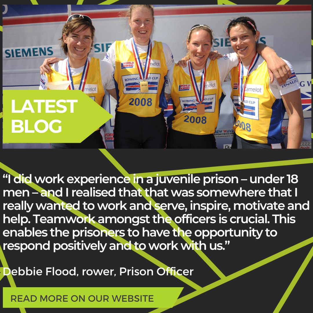 74 days to go until the Olympic Games Opening Ceremony! We're profiling LAPS members who have been part of Team GB. Here's 2x Olympic silver medallist Debbie Flood, who retired from elite sport to take up a career as a prison officer. Head to LAPS - Blog for more.