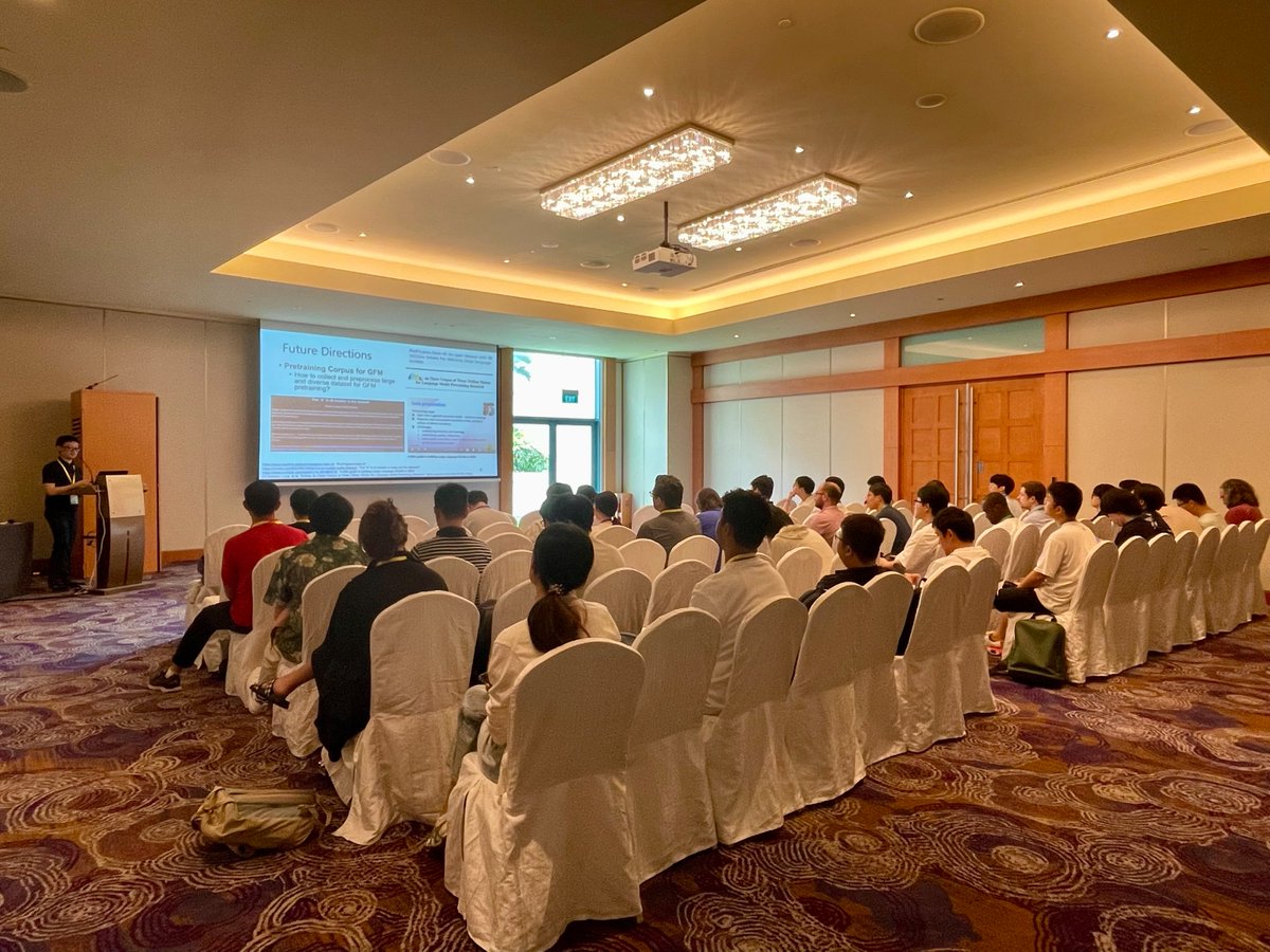 Xiaoxin He (@he_xiaoxin) on Twitter photo The Graph Foundation Models Workshop <a href="/TheWebConf/">The Web Conference</a> was a great success! We would like to extend a big thank you to our speakers, panelists, advisory board, organizers, and audience for making this event amazing! The Graph Foundation Models Workshop <a href="/TheWebConf/">The Web Conference</a> was a great success! We would like to extend a big thank you to our speakers, panelists, advisory board, organizers, and audience for making this event amazing!