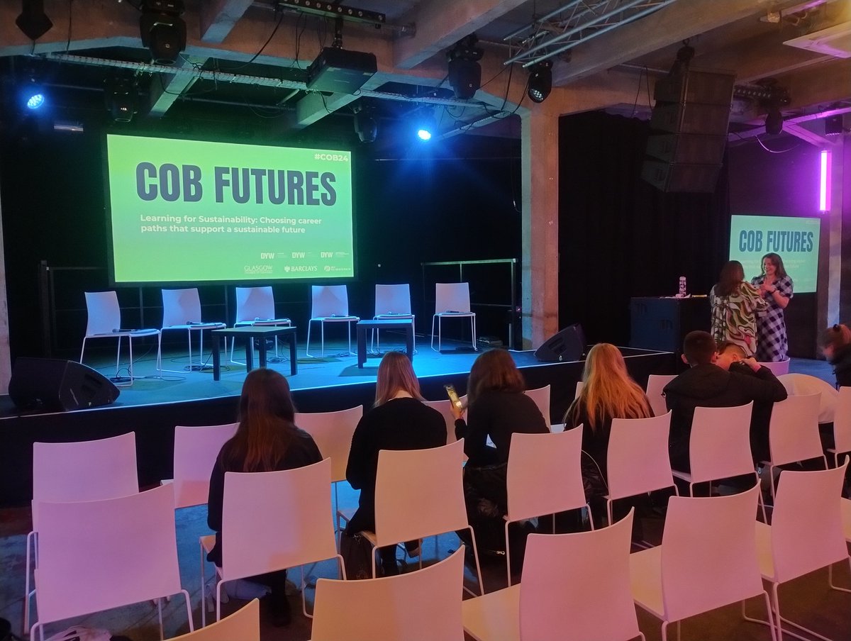 Arrived and ready for the COB sustainable futures event. #DYWwest