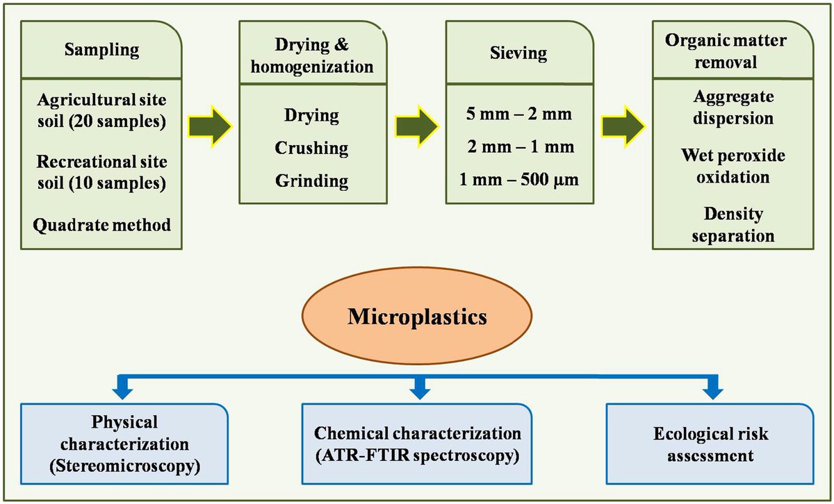 ***NEW*** Microplastic pollution in terrestrial environment: Identification, characterization, and risk assessment in Indore, Central India 🇮🇳 #soil #research @Soil_Science @wileyearthspace @iiserbhopal @LibraryIISERB bsssjournals.onlinelibrary.wiley.com/doi/full/10.11…