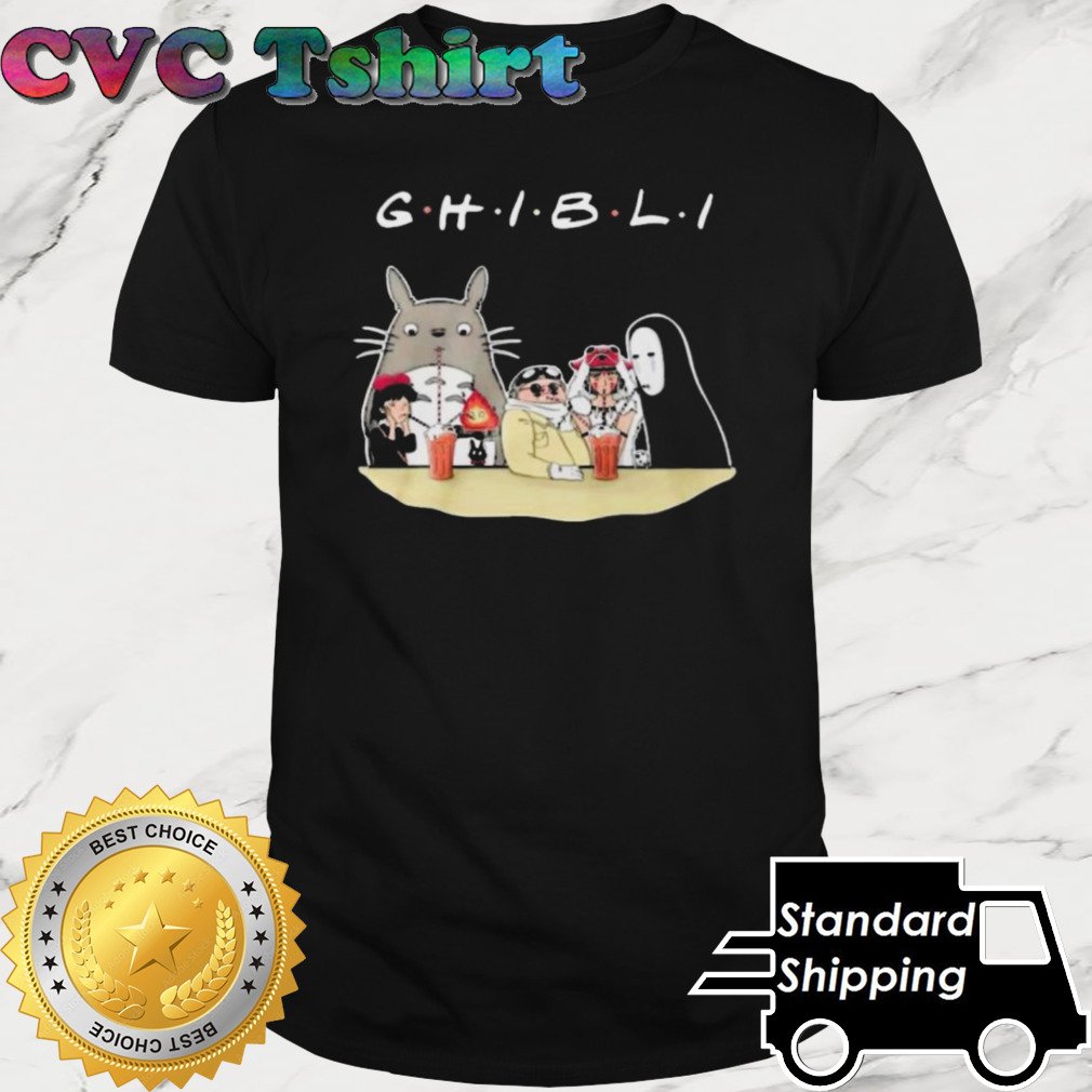 Friends Ghibli Studio TV show Shirt cvctshirt.com/product/friend…