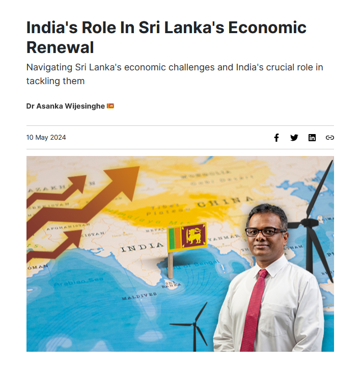 TalkEcon_IPS's tweet photo. Despite ceasing debt payments, 🇱🇰’s export revenue barely covered min. import needs. 🇮🇳 stepped in with a critical credit line of USD 4.4B, which turned crucial for 🇱🇰 to sustain min. imports. 

Read Dr @asanka_lka’s article in @Indus_Lens for more!

https://t.co/OIqurSi857 https://t.co/8RynptNCk8
