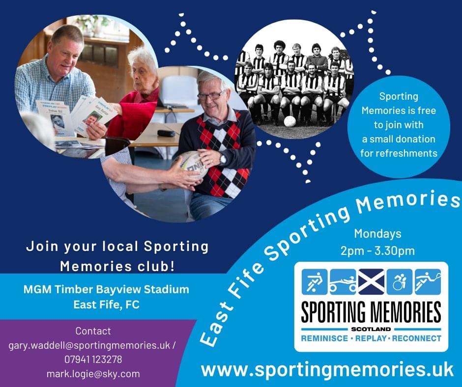 Come along to MGM Timber Bayview Stadium today and share your SPORTING MEMORIES (2.00pm to 3.30pm) everyone is welcome.
